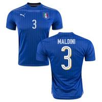 2016-2017 Italy Puma Home Shirt (Maldini 3) - Kids