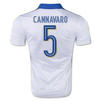 2015-16 Italy Away Shirt (Cannavaro 5)