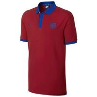 2016-2017 Barcelona Nike Core Polo Shirt (Red)
