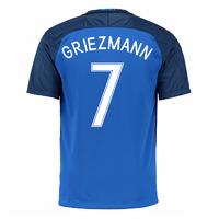 2016-17 France Home Shirt (Griezmann 7)