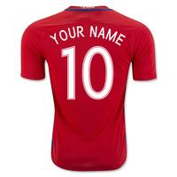 2016 17 chile home shirt your name kids