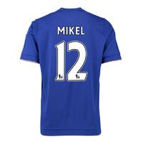 2015-16 Chelsea Home Shirt (Mikel 12)