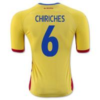 2016-17 Romania Home Shirt (Chiriches 6)