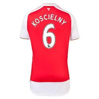 2015 16 arsenal home shirt koscielny 6 kids