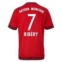 2015-16 Bayern Munich Home Shirt (Ribery 7)