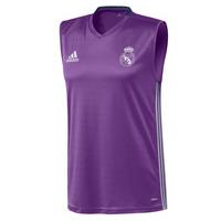 2016-2017 Real Madrid Adidas Sleeveless Jersey (Purple)