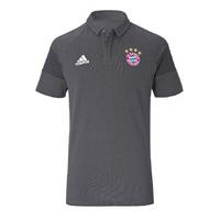 2016-2017 Bayern Munich Adidas Polo Shirt (Granite)