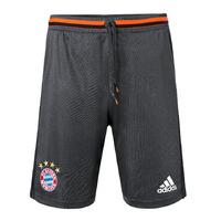 2016 2017 bayern munich adidas training shorts solid grey kids