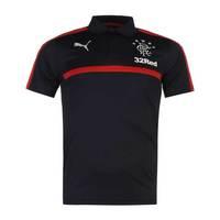 2016 2017 rangers puma leisure polo shirt navy