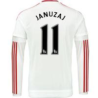 2015-2016 Man Utd Long Sleeve Away Shirt (Januzaj 11)