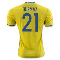 2016-2017 Sweden Home Adidas Shirt (Durmaz 21)