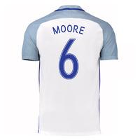 2016-17 England Home Shirt (Moore 6)