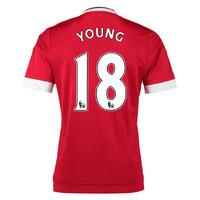 2015-16 Man United Home Shirt (Y...