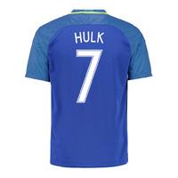 2016-17 Brazil Away Shirt (Hulk 7)