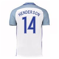 2016-17 England Home Shirt (Henderson 14)