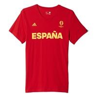 2016-2017 Spain Adidas Euro 2016 Tee (Red)