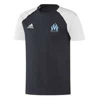 2016 2017 marseille adidas training tee night navy