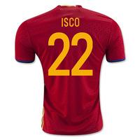 2016-2017 Spain Home Shirt (Isco 22)