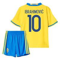 2016-2017 Sweden Home Mini Kit (Ibrahimovic 10)