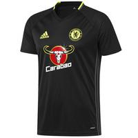 2016-2017 Chelsea Adidas Training Jersey (Black)