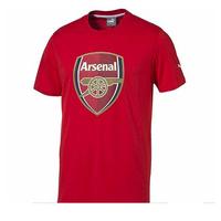 2015 2016 arsenal puma crest fan tee red