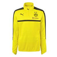 2016-2017 Borussia Dortmund Puma Half Zip Training Top (Yellow)