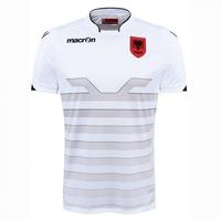 2016-2017 Albania Away Macron Football Shirt