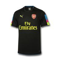 2016-2017 Arsenal Puma Home SS Goalkeeper Shirt (Black)