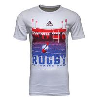 2015-2016 Adidas Rugby London Logo T-Shirt (White)