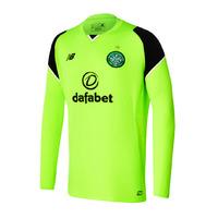 2016 2017 celtic home long sleeve goalkeeper shirt toxic