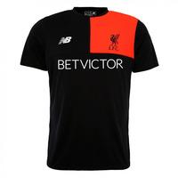 2016 2017 liverpool elite training shirt black