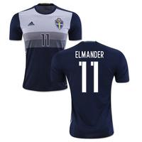 2016 2017 sweden away shirt elmander 11