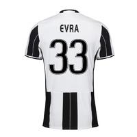 2016 17 juventus home shirt evra 33 kids