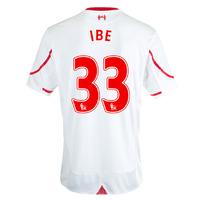 2015-16 Liverpool Away Shirt (Ibe 33) - Kids