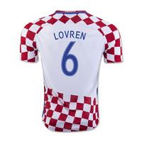 2016-17 Croatia Home Shirt (Lovren 6)