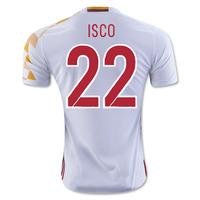 2016-2017 Spain Adidas Away Shirt (Isco 22)