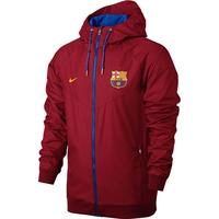 2016-2017 Barcelona Nike Authentic Windrunner Jacket (Red)