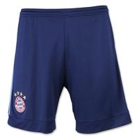 2015-2016 Bayern Munich Adidas Home Goalkeeper Shorts (Blue) - Kids