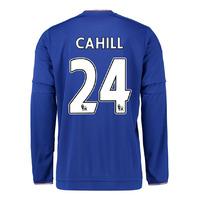 2015 2016 chelsea home long sleeve shirt cahill 24