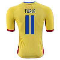 2016-17 Romania Home Shirt (Torje 11)