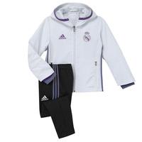 2016-2017 Real Madrid Adidas Mini Presentation Tracksuit (White) - Infants