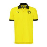 2016-2017 Borussia Dortmund Puma Badge Polo Shirt (Yellow)