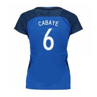2016-17 France Womans Home Shirt (Cabaye 6)