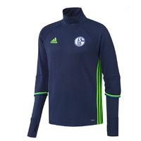 2016-2017 Schalke Adidas Training Top (Dark Blue)