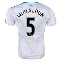 2015 16 newcastle away shirt wijnaldum 5 kids