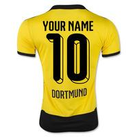 2015 16 borussia dortmund home shirt your name kids