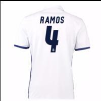 2016-17 Real Madrid Home Shirt (Ramos 4) - Kids