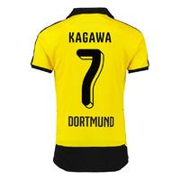 2015 16 borussia dortmund home shirt kagawa 7 kids