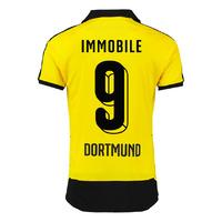 2015-16 Borussia Dortmund Home Shirt (Immobile 9) - Kids