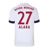 2015-16 Bayern Munich Away Shirt (Alaba 27)